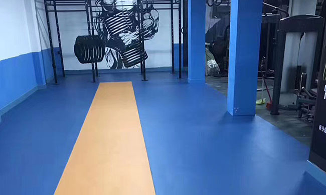 泰安塑膠地板卷材工程案例