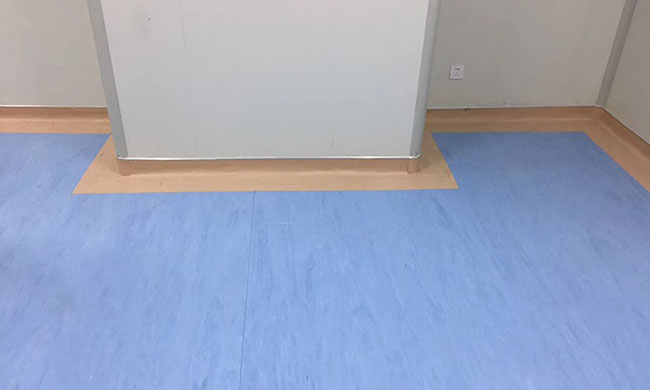 泰安同質(zhì)透心地板工程案例